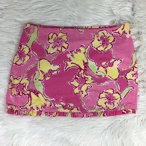 Lilly Pulitzer Callie Mini Skirt size 6